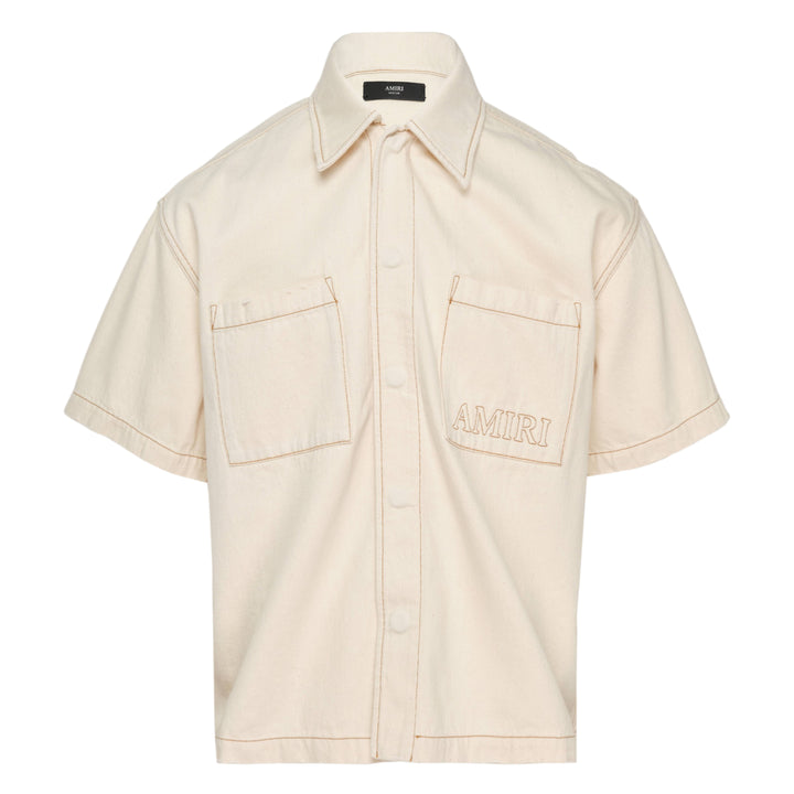 Short Sleeve Denim Shirt
