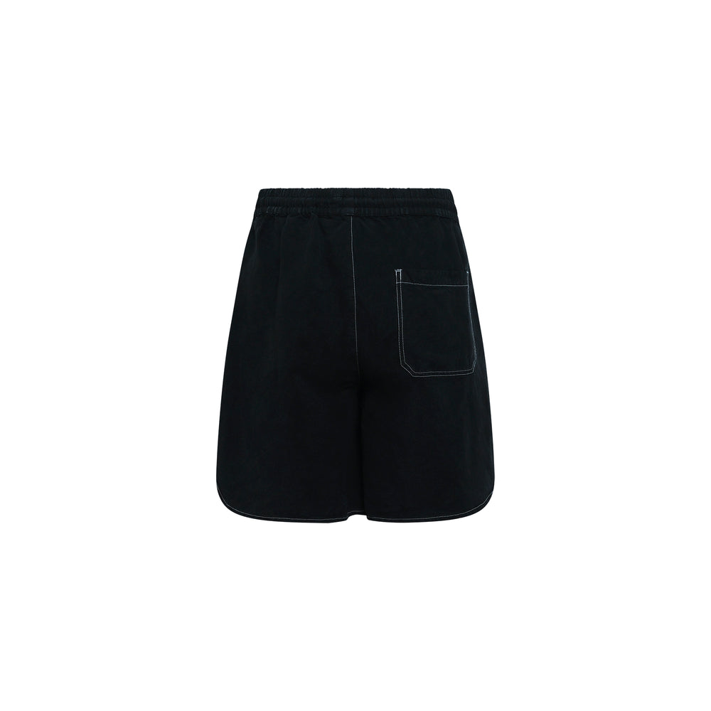 AMIRI Script Linen Garment-Dyed Shorts - view 2