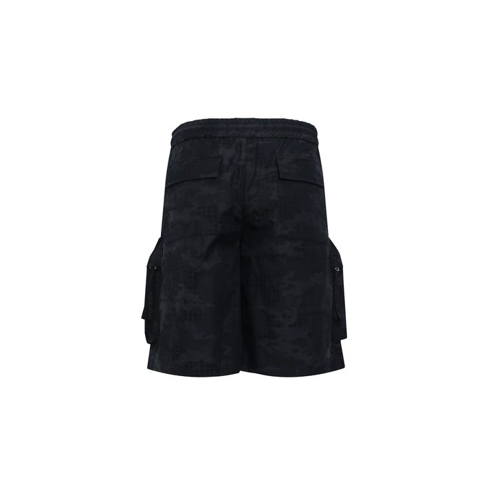 Camo Cargo Pocket Shorts