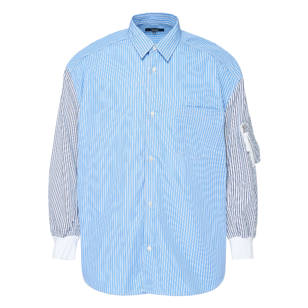 Cotton Stripe Long Sleeve Shirt