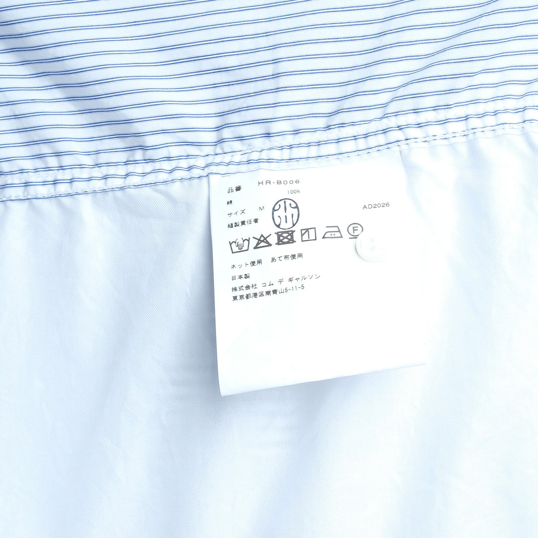 Cotton Twill Stripe Long Sleeve Shirt