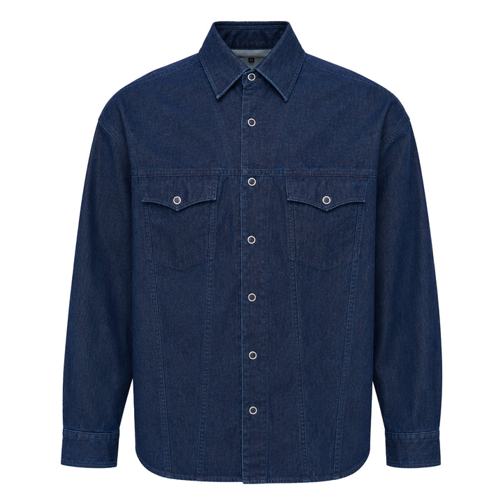 Light Oz Long Sleeve Denim Shirt