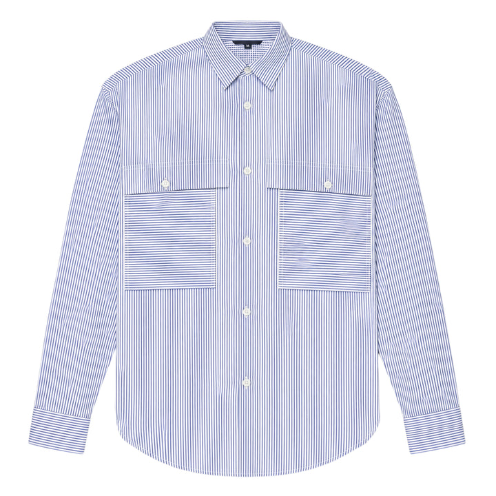 Cotton Stripe Long Sleeve Shirt