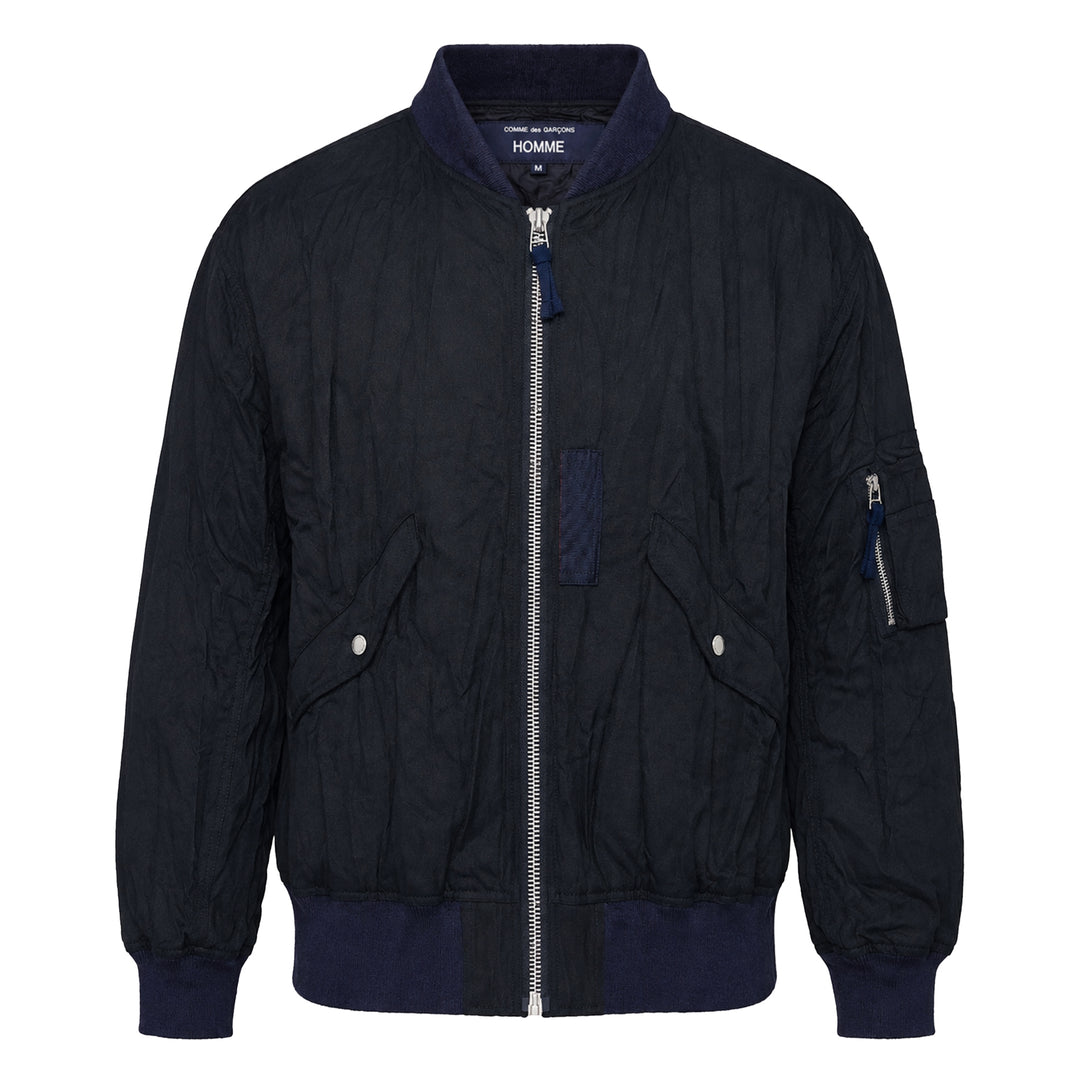 Polyester Wool Twill Blouson