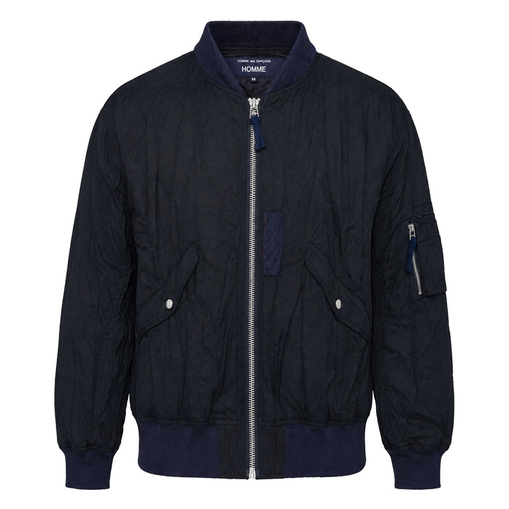 Polyester Wool Twill Blouson