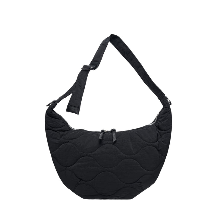 Nylon Ripstop Quilted Crossbody Bag