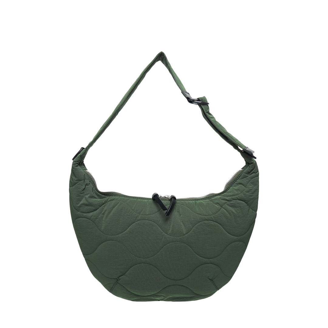 Nylon Ripstop Quilted Crossbody Bag
