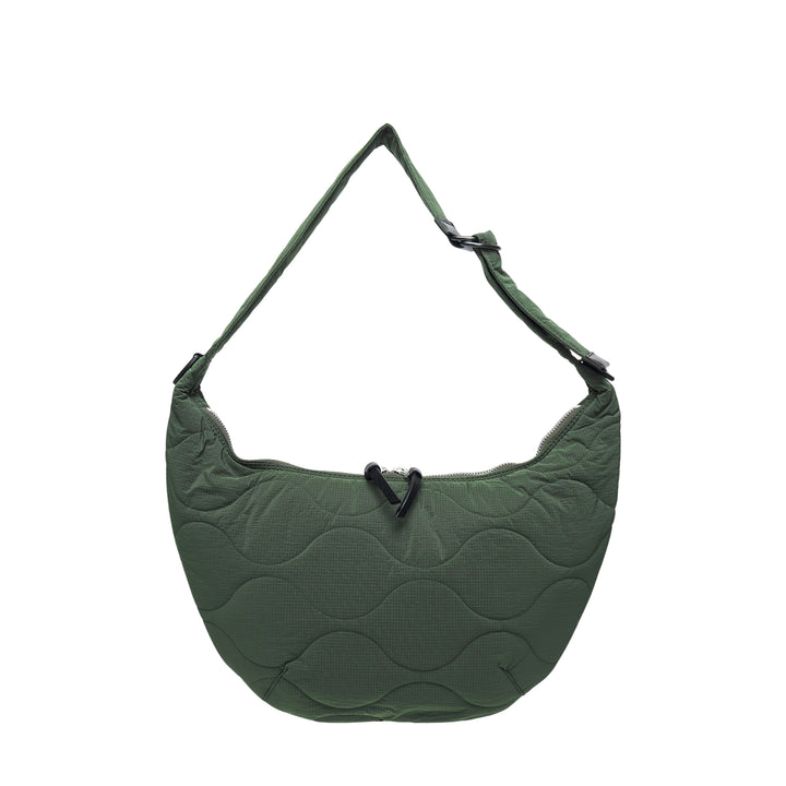 Nylon Ripstop Quilted Crossbody Bag
