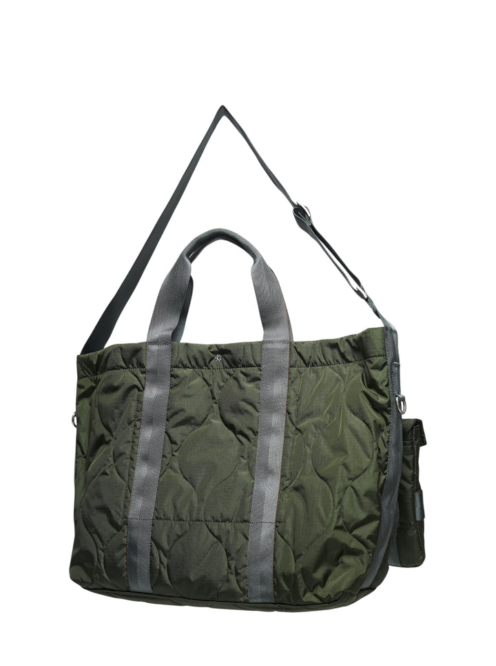 COMME des GARCONS HOMME Nylon Duck Tote With Pouches - view 2