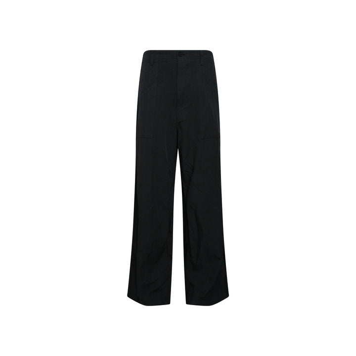 Herringbone Stripe Wide Pants