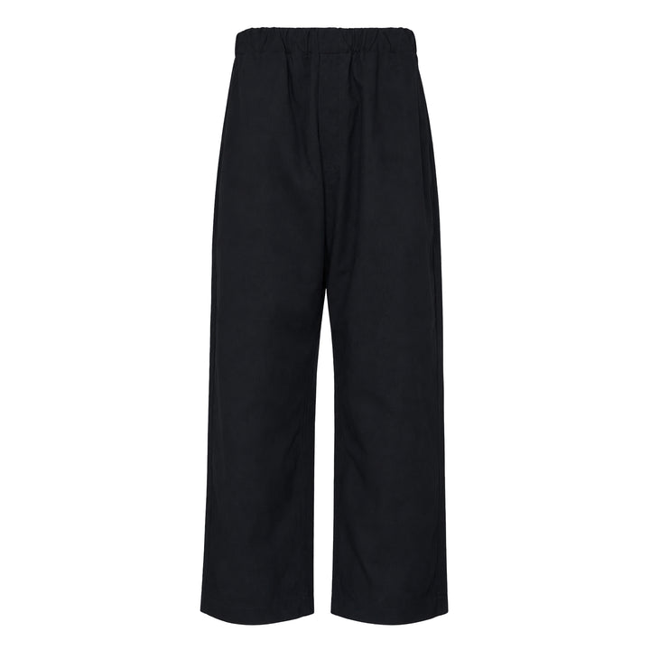 Nylon Twill Wide Pants