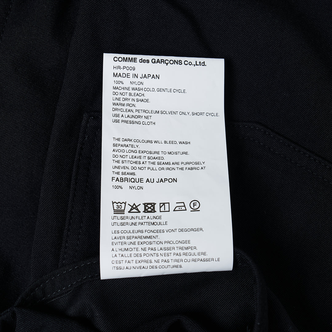 Nylon Twill Wide Pants