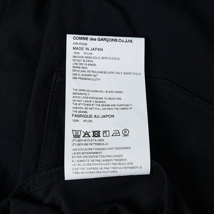 Nylon Twill Wide Pants