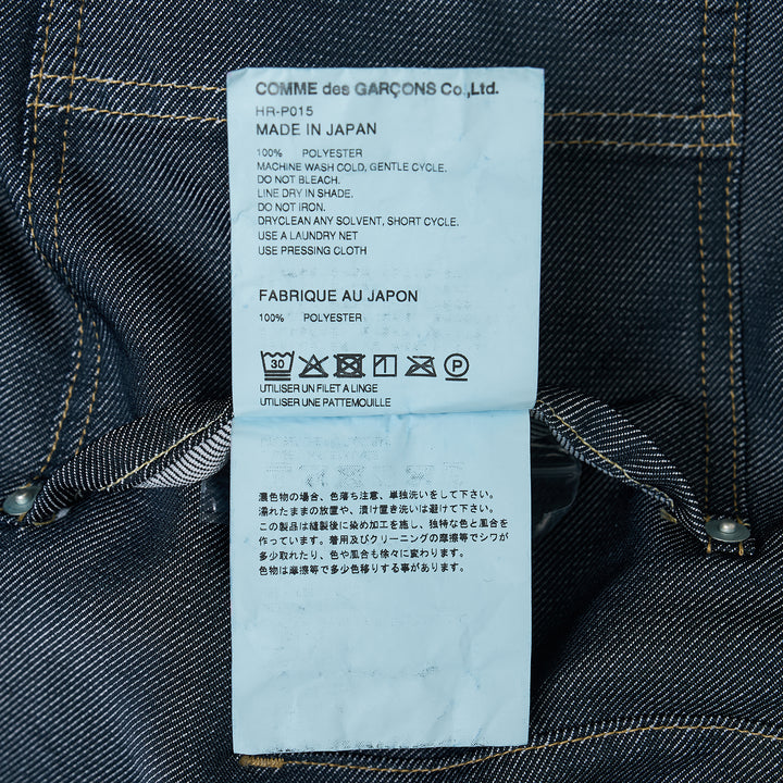 Garment Dyed Wide Leg Jeans