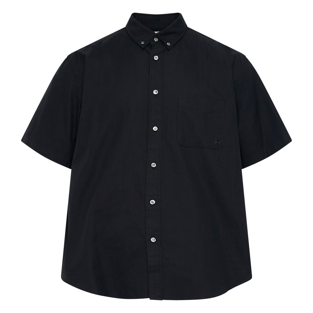 Short Sleeve Oxford Button Down Shirt