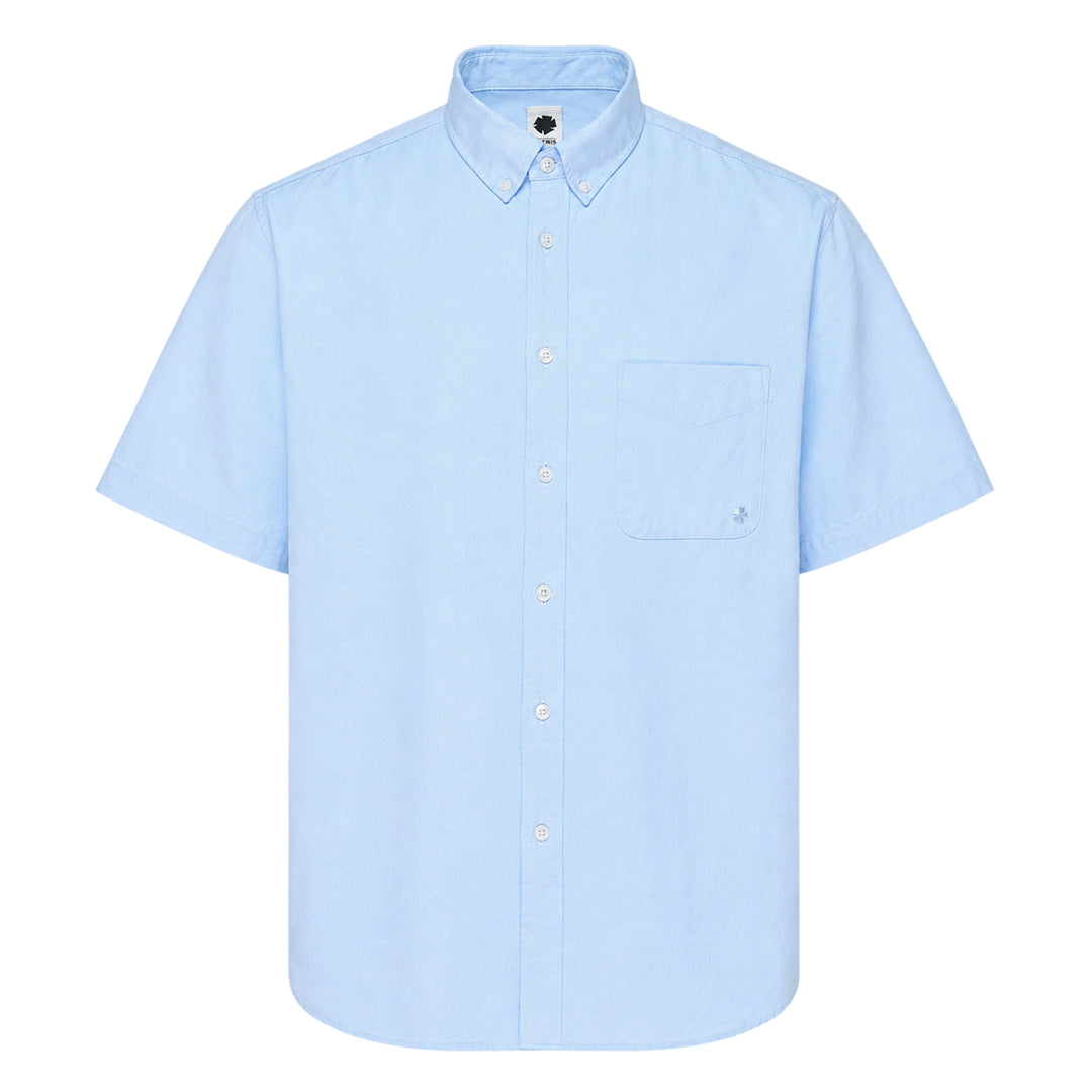Short Sleeve Oxford Button Down Shirt