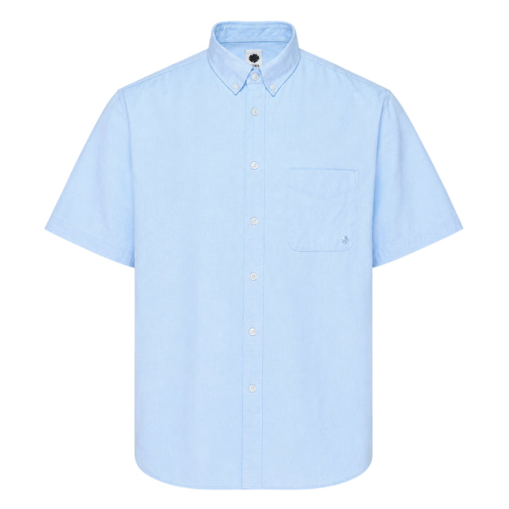 Short Sleeve Oxford Button Down Shirt