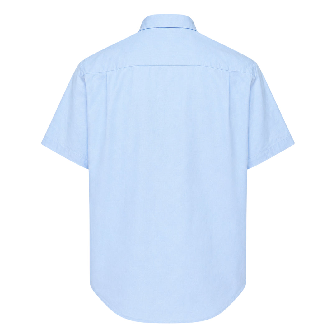 Short Sleeve Oxford Button Down Shirt