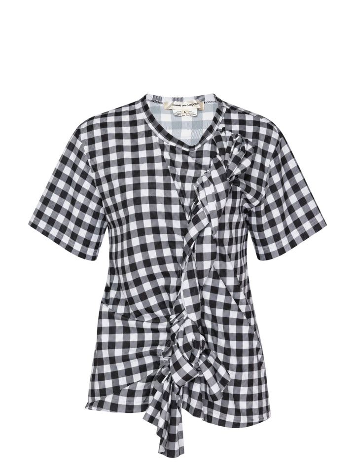 COMME des GARCONS Sleeveless Tank Top with Ruffles