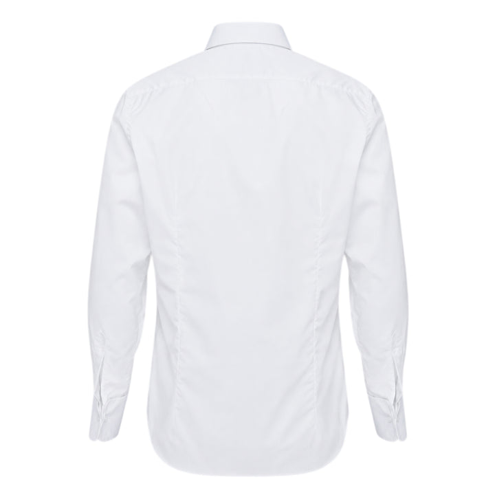 Long Sleeve Pleated Bib Shirt
