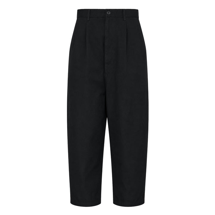 Garment Dyed Pleated Pants