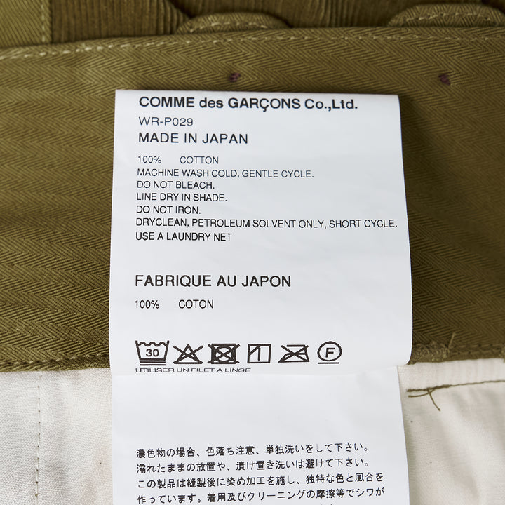 Multi Fabric Patchwork Pants