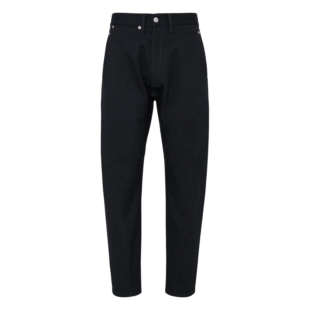 Wool Serge Tapered Pants