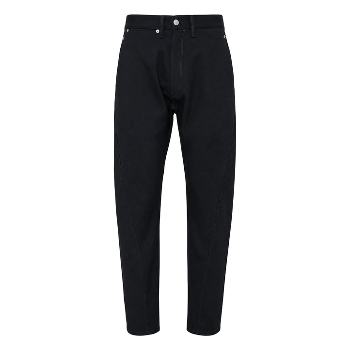 Wool Serge Tapered Pants