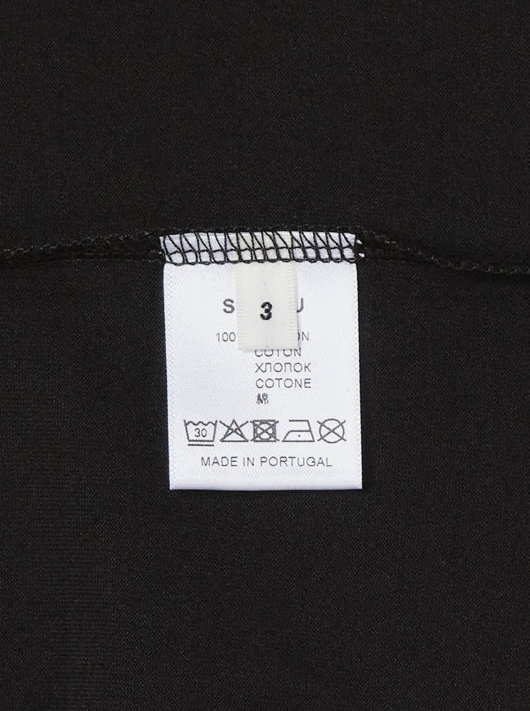 Setchu Origami Jersey Dress in black with folded sculptural sleeves, scoop neckline and relaxed oversized fit - view 3