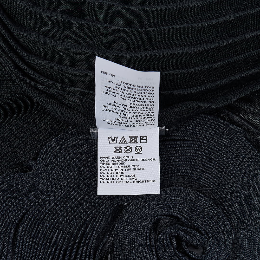 Gradation Ramie Pleats Stole