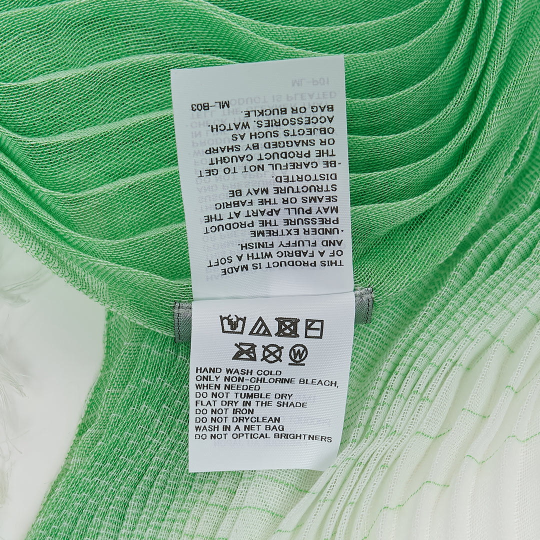 Gradation Ramie Pleats Stole
