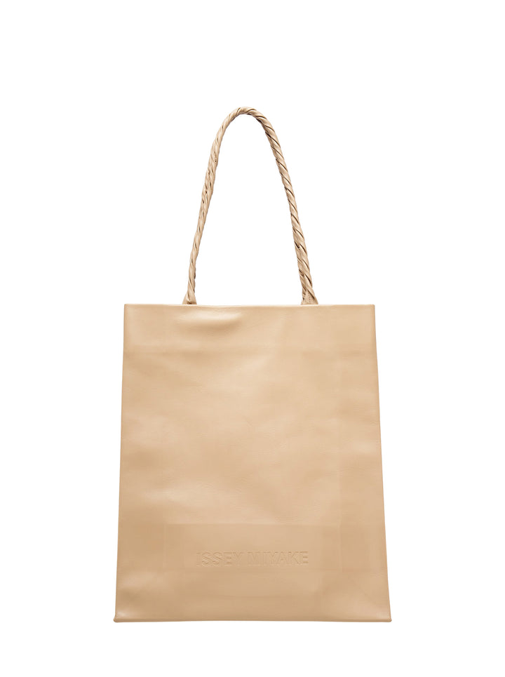 ISSEY MIYAKE Leather Paper Tote Bag