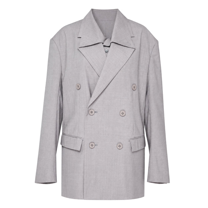 Honest Ensemble Double-Breasted Jacket