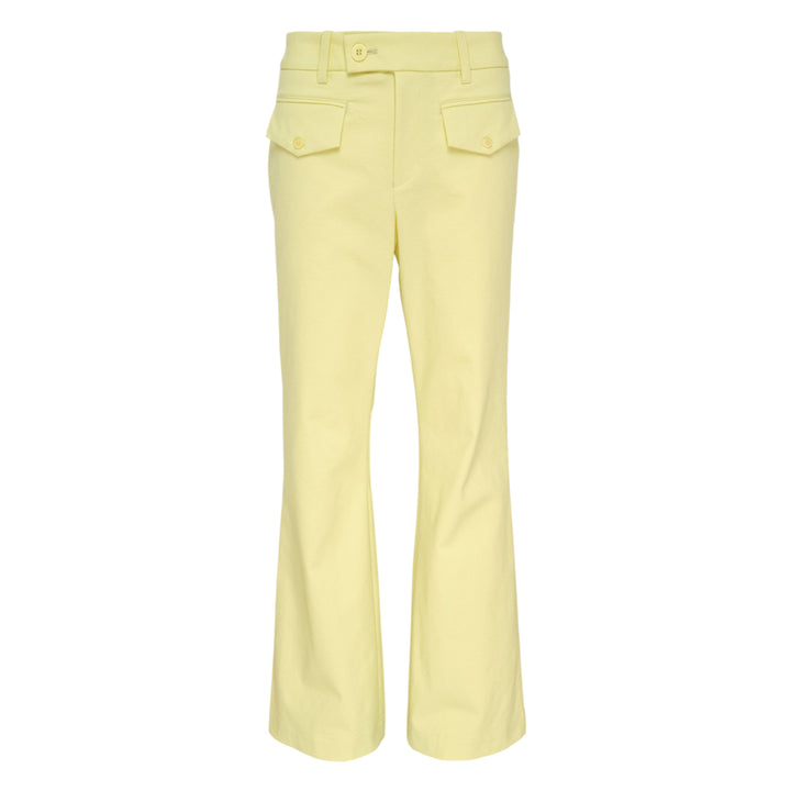 Grainy Woven Flare Pants