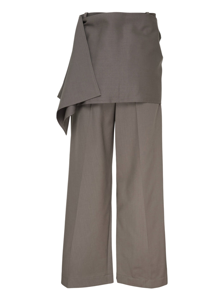 ISSEY MIYAKE Lustrous Wool Pants - view 2