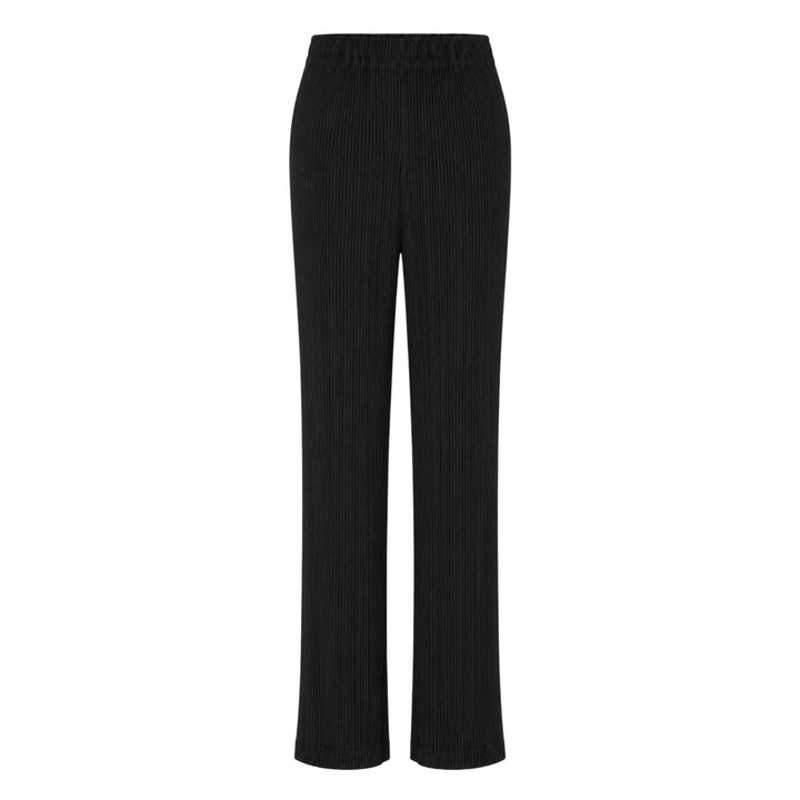 Hatching Pleated Pants