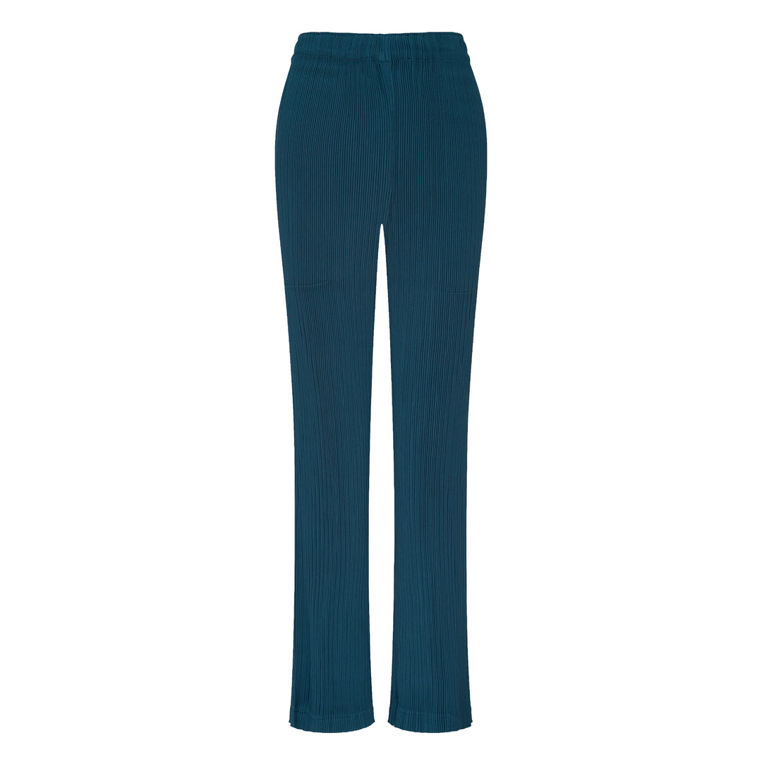 Hatching Pleated Pants
