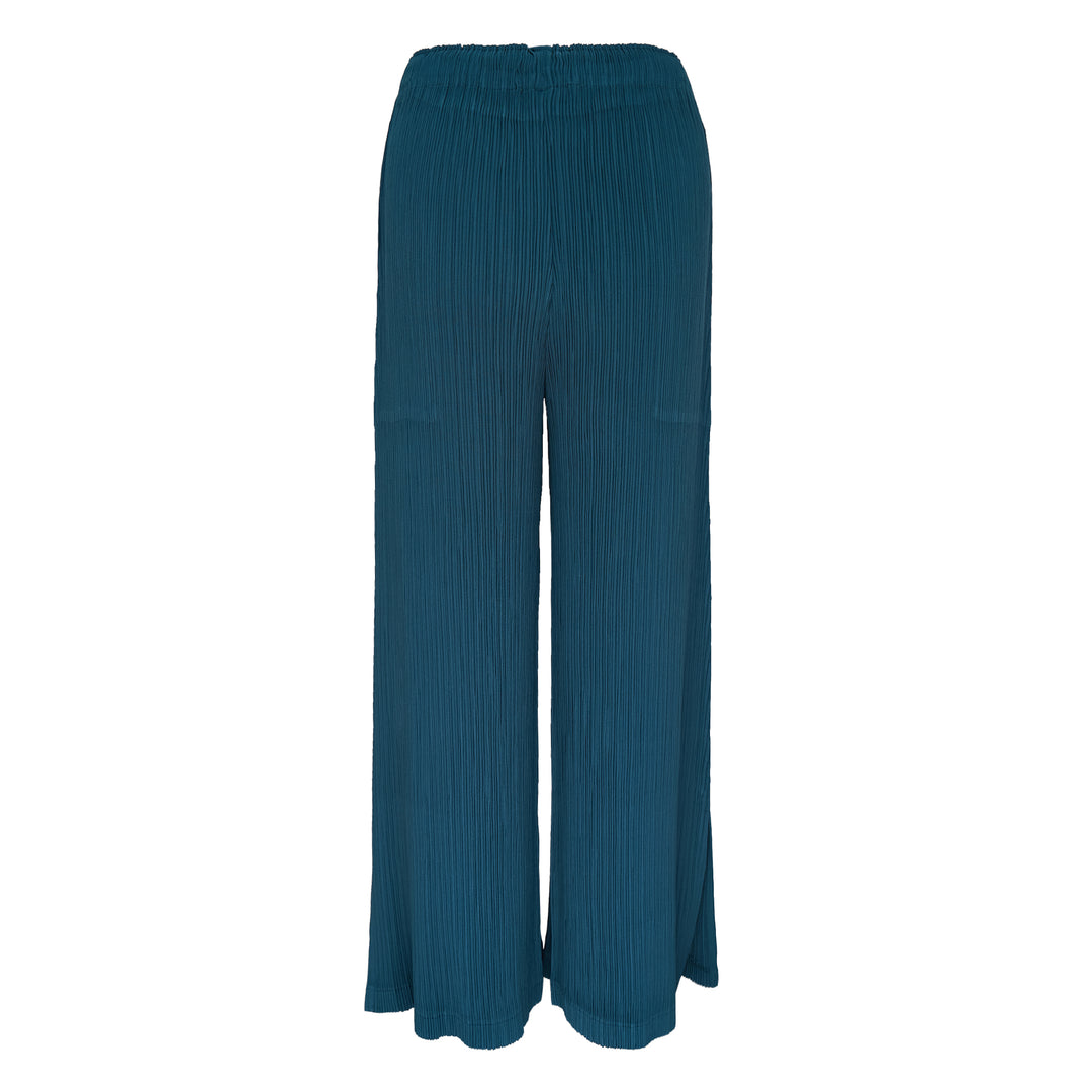 Hatching Pleated Pants