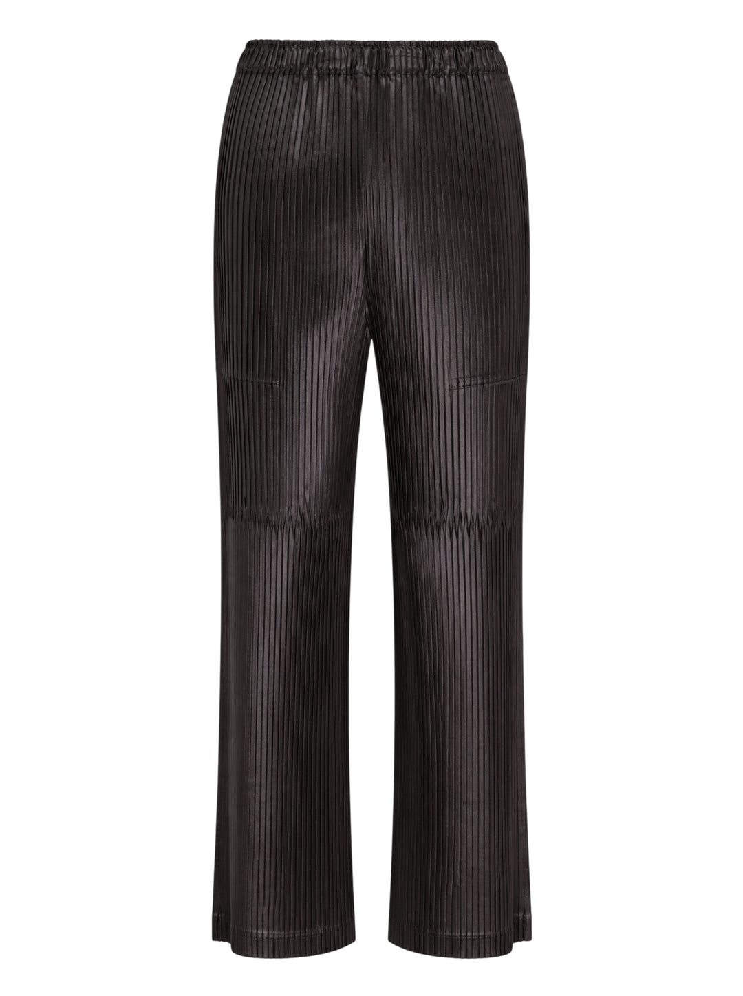 ISSEY MIYAKE Glossed Panels Pleated Pants