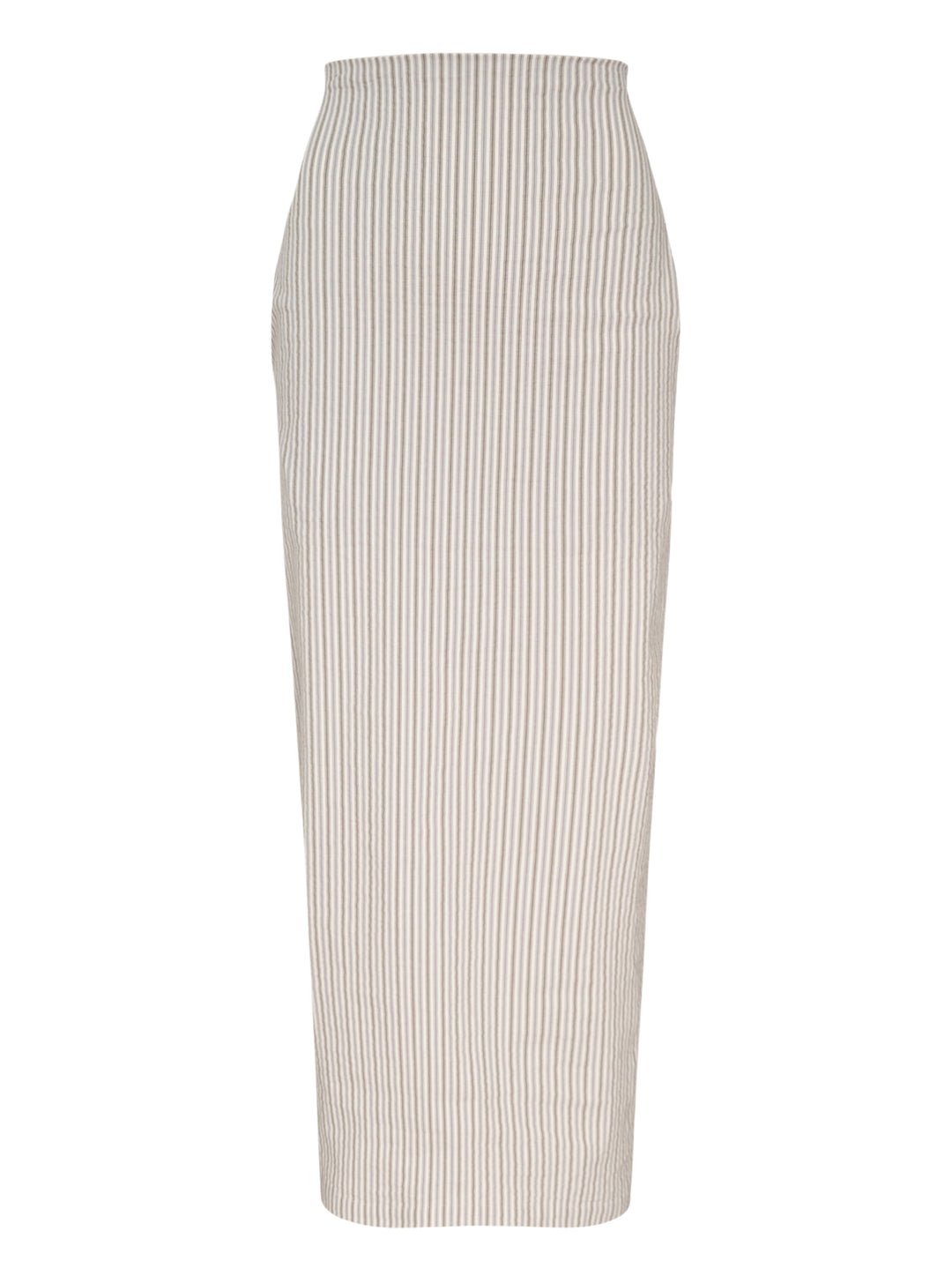 ISSEY MIYAKE Stripe Midi Skirt
