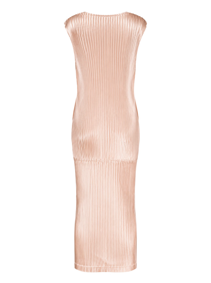 ISSEY MIYAKE Glossed Panels Pleated Dress - view 2