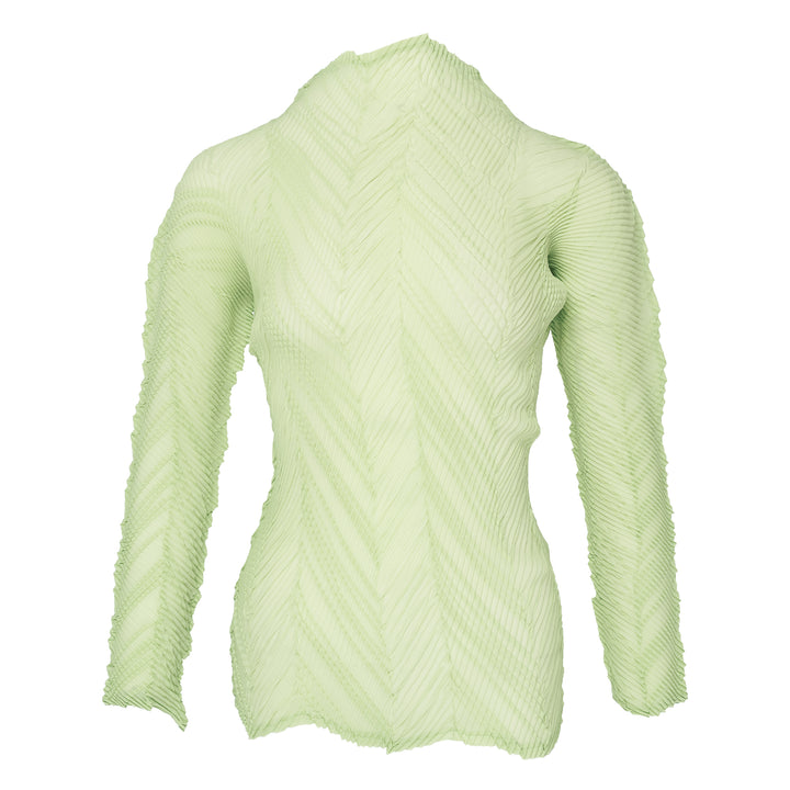 Zigzag Pleats Top