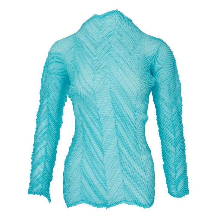 Zigzag Pleats Top