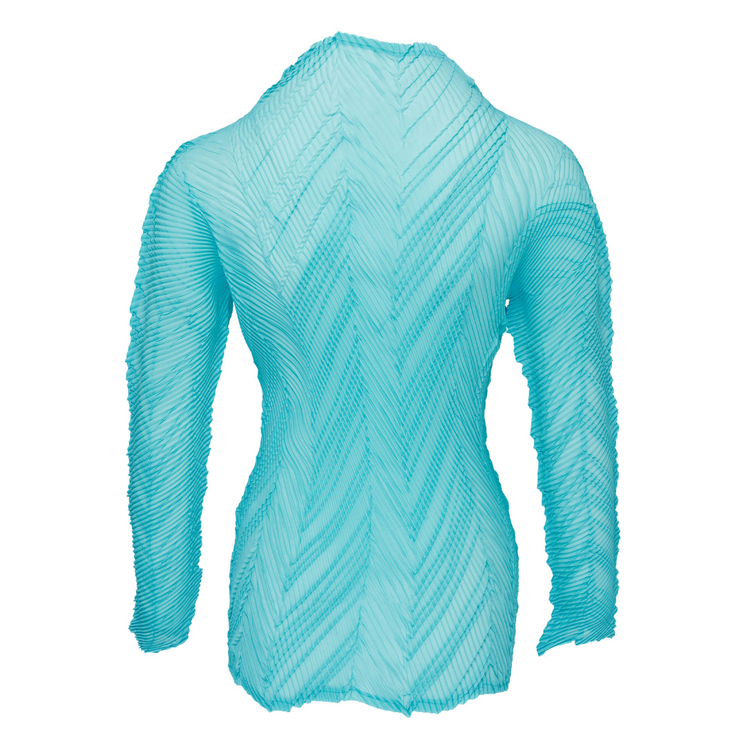 Zigzag Pleats Top
