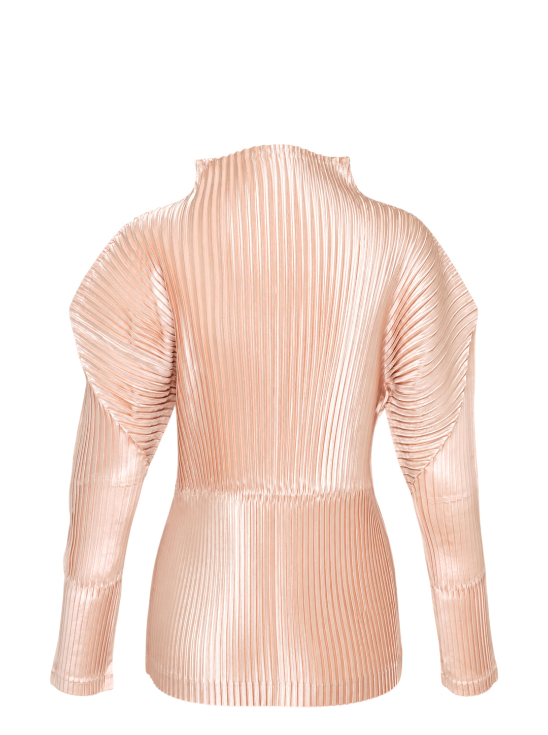ISSEY MIYAKE Glossed Panels Pleated Top - view 2