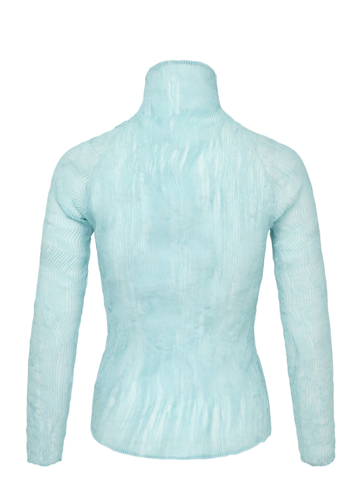 ISSEY MIYAKE Chiffon Twist Woven Top - view 2