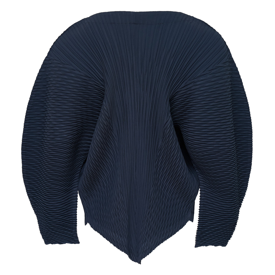 Leaf Pleats Pleated Cardigan