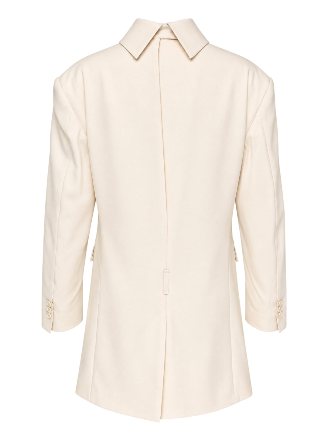 ISSEY MIYAKE Burgundy Funnel Neck Tunic - view 2
