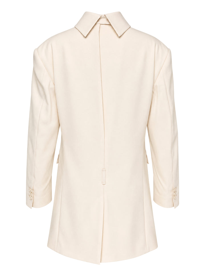 ISSEY MIYAKE Burgundy Funnel Neck Tunic - view 2