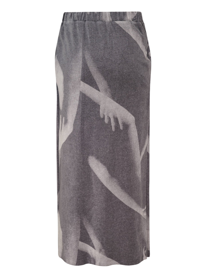 ISSEY MIYAKE Hands of Lover Velour Skirt - view 2